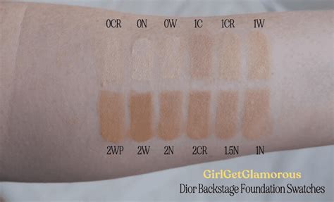 dior backstage foundation swatches 2w|dior backstage foundation swatches.